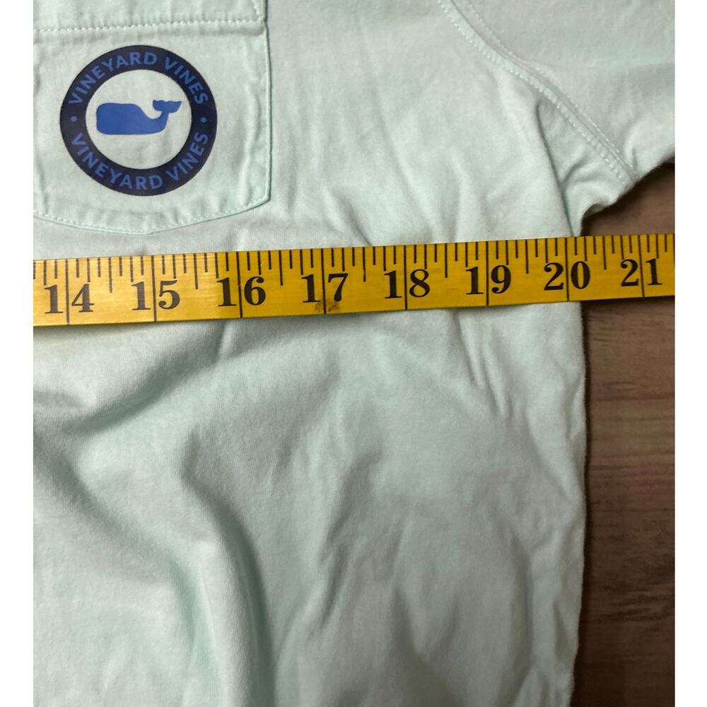 Vineyard Vines Performance Long Sleeve Shirt in Mint Green Size L - Picture 6 of 7